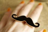 Anel duplo mustache REF0001